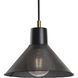 Meira 1 Light Matte Black Pendant Ceiling Light